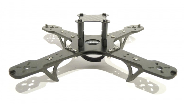 Mini X- Quad "Midget" CFK Bausatz CNC gefräst